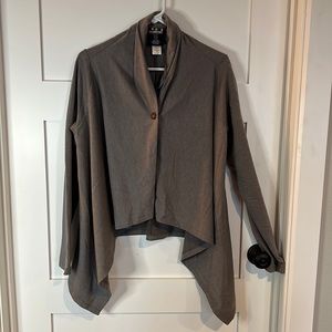 Sherpa gray wrap Medium
